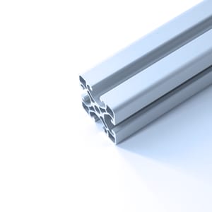 Alumiiniprofiili T-slot 4040, 500 mm, anodisoitu