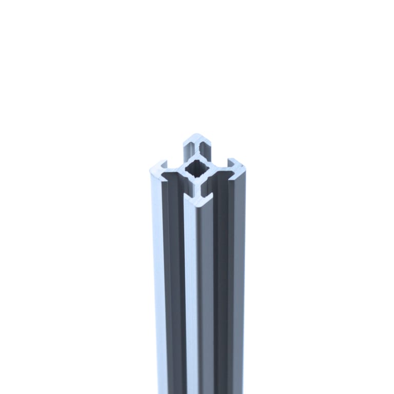 Alumiiniprofiili V-slot 2020, 500 mm, anodisoitu - kuva 2
